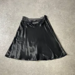 miu miu ARCHIVE COLLECTION ITALY製 ウェストメッシュ ミニ フレア スカートミュウミュウ