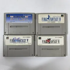 SFC ファイナルファンタジー IV・V・VI・USA ミスティッククエスト 未検品  AAA0001/S5573/0703