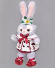 【中古】ぬいぐるみ ステラ・ルー(イッツ・クリスマスタイム!) ぬいぐるみバッジ 「ダッフィーのクリスマス2018」 東京ディズニーシー限定