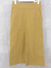 ◇ B:ming life store by beams カラー ワイド パンツ S マスタード レディース  【中古】 【1002799328661】