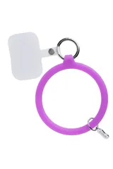 iFace Reflection Neo Silicone ブレスレットストラップ (クリアパープル)【 各種スマートフォン対応 ハンドストラップ スマホ 携帯ストラップ シリコン ストラップ リストストラップ 落下防止 おしゃれ 】 [クリアパープル]