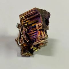 ビスマス結晶　金紫