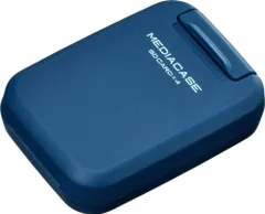 【人気商品】PP樹脂製 衝撃吸収クッション採用 ストラップホール付 帯電防止 ブルー コンパクト 各4枚ずつ収納 (SD/MicroSDカード用) DMC-20SSDBL S ポータブルメディアケース 4977187371277 ハクバHAKUBA