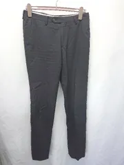 ◇ ⊂ green label relaxing UNITED ARROWS スラックスパンツ サイズ80 ネイビー系 メンズ E  【1507160010508】