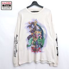 遊戯王 希少 90's-00's 初期タグ L/Stシャツ アニメt 当時物 - メルカリ