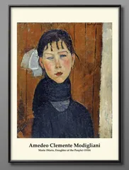 アメデオ・クレメンテ・モディリアーニ　アートポスター アメデオ・クレメンテ・モディリアーニ（Amedeo Clemente