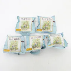 【三重店】海洋堂 ピーターラビット ボトルキャップ  全5種 コンプリートセット（ファミリーマート/ファミマ）【722-B520】