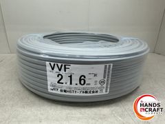 ♪【未使用】住電 2×1.6 VVF 100ｍ 8.3kg 灰 製造年月2025年4月 【伝票直貼り】【中古】