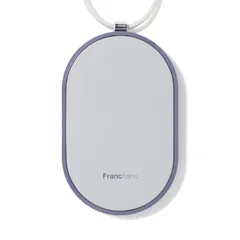 Francfranc フランフラン 【2025年モデル】繰り返し使えるカイロ グレー typeC対応 充電式 モバイルバッテリー機能 電子カイロ ギフト プレゼント 贈り物