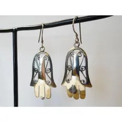 シルバーピアス シルバーアクセサリー シルバー 935 ピアス ネパール 透かし彫り アクセサリー レトロ 大人 エスニック