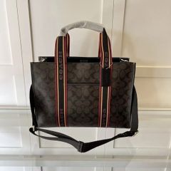 コーチ COACH アウトレット スミストートバッグ　シグネチャー　斜め掛け　レディースバッグ　CN058 A4対応　ユニセックス