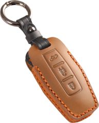 【数量限定】Outlander スマートキーケース 三菱 本革 三菱 キーカバー トライトン 新型アウトランダー アウトランダー 新型 PHEV ジャスパー デリカD5 gn0w D5 DELICA キーケース [smasol]
