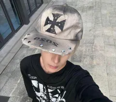 alice hollywood ベルト　アリスハリウッド　opium ALICE HOLLYWOOD ベルト BLISTERED CHOPPER BELT メンズ