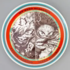 【中古】皿・ボウル 緑谷出久＆爆豪勝己 キャラクタープレート 「僕のヒーローアカデミア」 デジタル版週刊少年ジャンプ定期購読者限定 応募者全員サービス