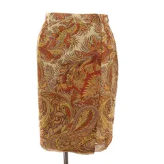 ETRO エトロ ペイズリー タック入り 膝丈スカート 楽天市場】エトロ スカート 中古の通販