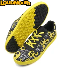 Loudmouth ラウドマウス LM-GS0005 スパイクレス ゴルフシューズ Animal Skull×Yellow（413）アニマルスカル×イエロー 【メンズ/レディース】のサムネイル