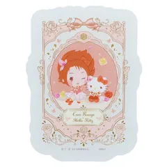 ステッカー シール Yes!プリキュア5GoGo!xサンリオ クリアステッカー キュアルージュ