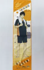 【中古】タオル・手ぬぐい 影山飛雄 マフラータオル 「ハイキュー!!×極楽湯・RAKU SPA 最高にハイなキュー日(じつ)」 ハイキュー!! プラスセット 特典