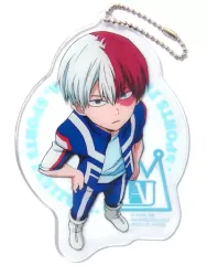 【中古】キーホルダー・マスコット(キャラクター) 轟焦凍 「一番カフェ 僕のヒーローアカデミア ～勝ち抜け!雄英体育祭!!～ ダイカットクリアタグ」