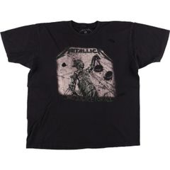 古着 METALLICA メタリカ バンドTシャツ バンT メンズXL相当/eaa560328