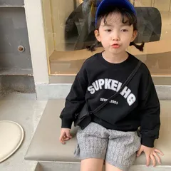 韓国子供服 キッズ ベビー トレーナ&ソックス３点セット 90cm