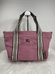 バーバリーブルーレーベル　ノバチェックピンク　トートバッグ　ハンドバッグ　美品！ 楽天市場】【バッグ】BURBERRY バーバリー ブルーレーベル