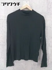 ◇ STUDIOUS ステュディオス 長袖 カットソー サイズ1 ブラック メンズ 【中古】 【1002801431839】のサムネイル
