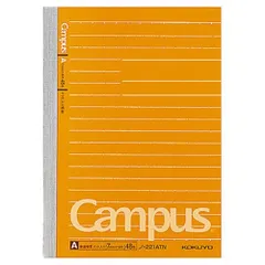 (まとめ）【コクヨ】キャンパスノート ドット入り罫線 A罫 48枚 A6  ﾉ221AT 【×50セット】