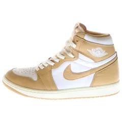NIKE (ナイキ) WMNS AIR JORDAN 1 RETRO HI OG ウィメンズ エアジョーダン1 ハイカットスニーカー ホワイト/ベージュ US11/28cm FN6622-201