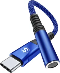 AUXケーブル タイプc 0.18m【 Type-C to φ3.5mm】MAXGROUP ステレオオーディオ延長ケーブル ナイロン編み イヤホン 延長コード iPad Pro 2020 /iPad Pro 2018/Google pixel 3/pixel