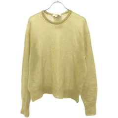 unfil アンフィル 24AW extrakid mohair silk crew-neck sweater エクストラキッドモヘア&シルククルーネックニット セーター WFFL-UW101 ライトグリーン 1のサムネイル
