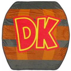 [중고] 안아 베개 커버 시트 블랭킷 DK 배럴 탈형 블랭킷 [이치 반 쿠지 동키 콩] B상