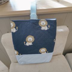 ライオンの上履き入れ【ハンドメイド新品】
