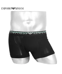 エンポリオアルマーニ ボクサーパンツ メンズ 1枚 前閉じ 下着 emporio armani ea ローライズ s m l xl ブラック 正規品 新品 男性 516780