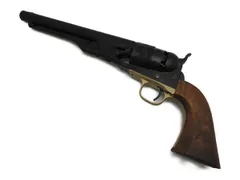 CAW M1860 ARMY 8㌅ HW BK モデルガン コルト社カタログ付