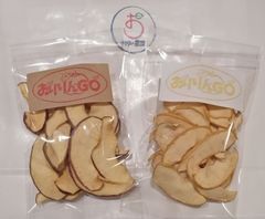 りんごチップス30ｇ入り🍎食べくらべ2点セット　フジ&シナノゴールド