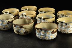 影青 劃花 輪花 碗 宋時代 青白磁 中国美術 小鉢 北宋 景徳鎮 美術品