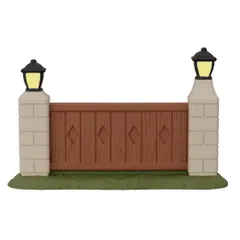 concombre Halloween おばけなにゃんこたち マスコット 街灯付きフェンス デコレ インテリア かわいい プレゼント グッズ 