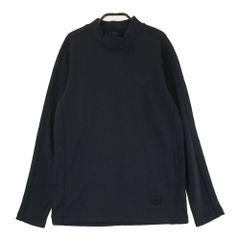 サイズ：XL RESURRECTION レザレクション  ハイネック 長袖Tシャツ  ブラック系 [240101437633] ゴルフウェア メンズ ストスト RESURRECTION レザレクション ハイネック 長袖Tシャツ ブラック