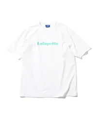 LFYT エルエフワイティー Lafayette EMBOSS CHECKER LOGO TEE 半袖Tシャツ LS250110 WHITE Lサイズ ¥7700 ＋ 送料¥600