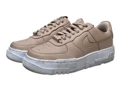 NIKE (ナイキ) WMNS AIR FORCE 1 PIXEL エアーフォース 1  ピクセル ローカットスニーカー CK6649-200 23cm US6 パーティクルベージュ レディース/065