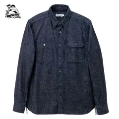桃太郎ジーンズ MOMOTARO JEANS MXLS1020 8oz デニムシャツ DEEPBLUE DENIM WORK SHIRT