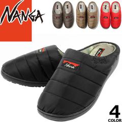 ナンガ スブ NANGA SUBU オーロラテックスウィンターサンダル 冬用サンダル スリッパ スリッポン メンズ レディース 2024年秋冬新作 ルームシューズ ボア 外用 外履き 防寒 防水 大きいサイズ ブランド プレゼント 黒 ブラック