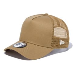 ニューエラ 9FORTY A-Frame トラッカー ベーシック カーキ OSFM (56.8-60.6cm) 1個 New Era 940AF TR BASIC KHA WHI 25J 1pc