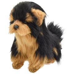 HANSA BH8417 TC ヨークシャーテリア 16 YORKSHERE TERRIER ティーカップ 犬 テリア 狼 白狼 リアル ぬいぐるみ ハンサ 動物 犬 猫 鳥 アニマル 人形 フィギュア 大きい 実物大 大型 ビッグ おすすめ かわいい