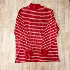 希少!!　90年代　Polo ralph lauren　モックネック　Made in USA　ポロ・ラルフローレン