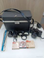 PENTAX auto 110 レンズ、純正フィルター3本セット - メルカリ