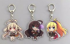 だいきり きりこ すにすて サイン入り アクリルキーホルダー3種セット