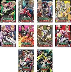 [중고] TIGER&BUNNY TV판 전 8권+극장판 The Beginning+극장판 The Rising (10권 세트)[렌탈 떨어짐][DVD]
