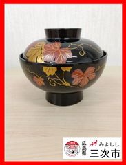 14-18 高級漆器　御吸い物椀10客　蓋付き　お椀　煮物椀　雑煮椀